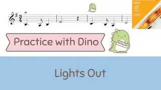 Lights Out - Wilson (Trinity 2020-2023 violin grade 1) play along + piano accompaniment