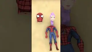 Spiderman vs squid game vs kpop demon hunters #spiderman #squidgame