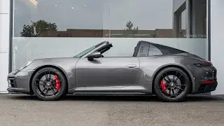 2023 Porsche 911 (992) Targa 4 GTS - Agate Grey Metallic - Walkaround + Engine & Exhaust Sound
