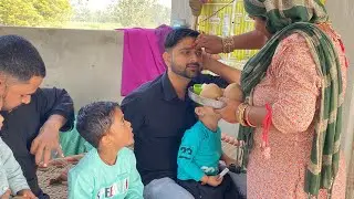 भाईदूज पर गए अपनी बहन के घर 🏠 सब हुए emotional 
