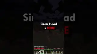 Siren Head: The Arrival - Testing Minecraft Mods #minecraft #minecraftmods  #minecraftmodshowcase