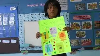 4 Years Old, Presented Science Project - Kinderfield School