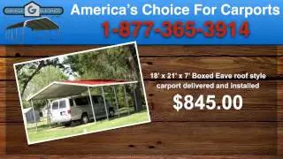 Alexandria Virginia Carports | GarageBuildings.com