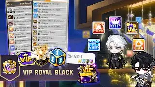 MapleStorySEA ULTRA-TOP P2W 💎 VIP ROYAL BLACK Tier Benefits Showcase!