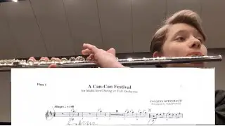 A Can-Can Festival//Flute Pov// 