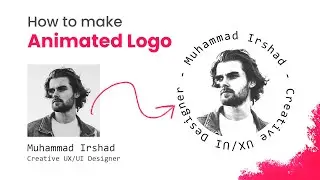 Animated Circle Text Logo Effects using CSS & Javascript