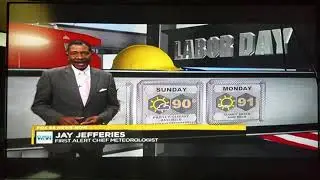 Fox 54 Network being recognized and weather with Chief Meteorologist Jay Jefferies 9/4/2020