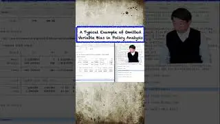 #OmittedVariableBias #PolicyAnalysis #ProgramEvaluation #OLS #Econometrics
