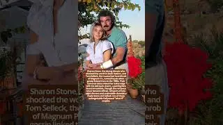 Sharon Stone and Tom Selleck Glamour Sparks and Hollywood Gossip #facts #movie #love #hollywood