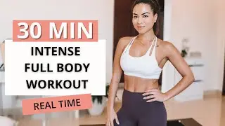 30 MIN FULL BODY WORKOUT // Real Time // At Home - Daniela Pires