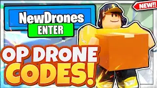 ALL NEW *DRONES* UPDATE CODES! Delivery Simulator Roblox