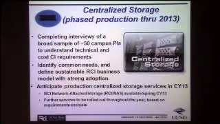 UCSD's Research CyberInfrastructure (RCI) Program: Enabling Research Thru Shared Services
