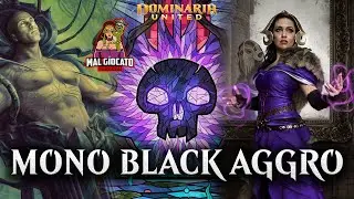 💀 AGGRO NERO, PICCHIA VERO FEAT. LILIANA 👰 MONO BLACK AGGRO MAGIC ARENA STANDARD ITA DOMINARIA DMU