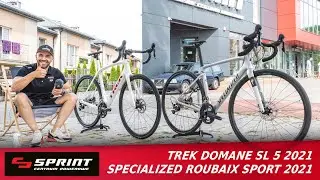 Najlepszy rower szosowy endurance - test Specialized Roubaix Sport 2021 vs. Trek Domane SL5 2021