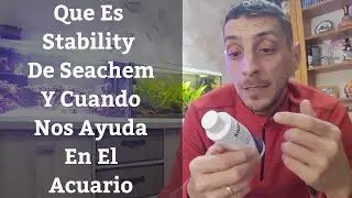 🔵 Que Es Stability De Seachem Y Como Utilizarlo En Nuestro Acuario (Acuarios MB)