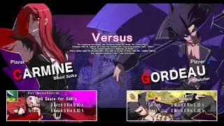 [UNICLR Netplay] eddieboy94 (Carmine) vs Eggplant Menace (Gordeau)