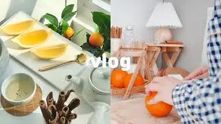 ENG) 죽음의 커튼달기, 대환장 셀프 타일시공, 경찰과 함께하는 집들이, 토오베 레몬젤리 만들기 (제주도민 자취생의 일상 브이로그, 교촌 트러플 치즈 순살 치킨 유료광고포함)