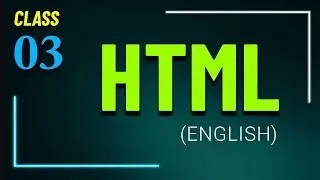 Learn HTML - Class 3