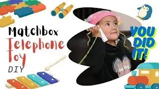 Matchbox Telephone Toy| DIY | Fun Communication Activity for Young Children | ECCE, SCERT