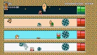 鉄球の制御 / Spike ball control by はちはち [Hachihachi] 🍄Super Mario Maker 2 | Switch 2 | No Commentary #dsm