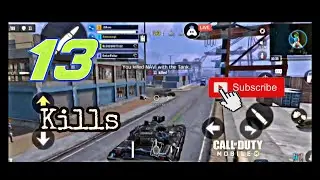 Call Of Duty Mobile 13 Kills Gameplay | Best Indian Streamer CODM BR Highlights 2021 | Subscribe ❤️