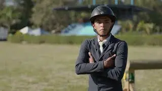David Hernández busca trascender en el deporte ecuestre