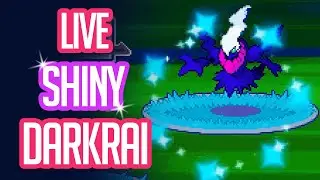 [LIVE] Shiny Darkrai after only 1,686 SRs! | Pokemon Platinum Shiny Reaction