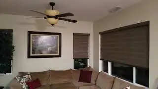 Costco DIY Motorized Roman Shades (by Bali Blinds)