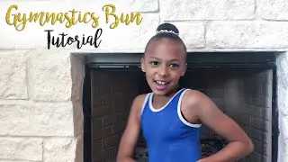 Gymnastics Competition Hairstyle Bun Tutorial| Yazmin SGG