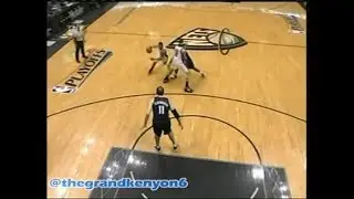 Marcus Williams scores teardrop over Zydrunas Ilgauskas, Jason Kidd is impressed