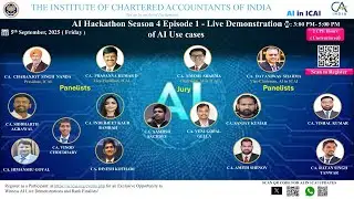 AI Hackathon S4 Episode 1: Live demonstration of AI use cases