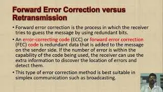 3 5 Forword Error Correction versus Retransmission