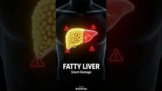 Fatty Liver Disease ⚠️ Silent Damage You Don&rsquo;t Feel | #BodyScope #shorts