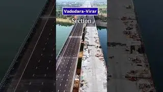 Vadodara-Virar Section | Package 6 Progress | #shorts #shortsfeed #expressway #update #trending