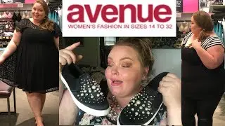 Avenue plus size try on