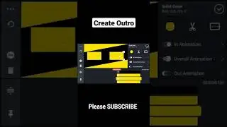 create outro in kinemaster |kinemaster tips and tricks | [Part - 75] #short #shorts
