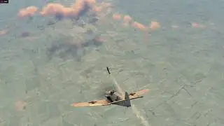 IL-2 BoS La-5 vs Bf 109-F4 (Когда на помощь они не придут ))