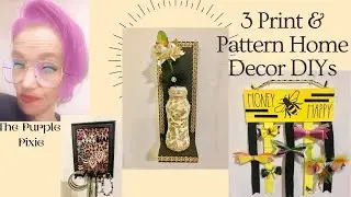 DIY Animal Print Decor/GIVEAWAY!/Prints & Patterns Collab/Bow Hanger/Cheetah Sconce & Jewelry Board
