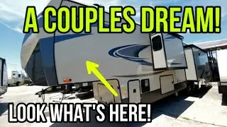 Amazing Couples Luxury Fifth Wheel! Sandpiper 368FBDS