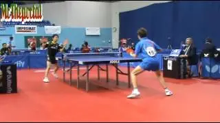 Table Tennis - Koki Niwa Vs Leonardo Mutti - (Coach Camera)
