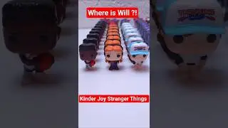 My full Kinder Joy Stranger Things figure army 😍🍫#strangerthings #kinderjoy #funkopop