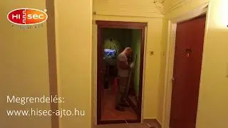HiSec biztons&aacute;gi ajt&oacute; be&eacute;p&iacute;t&eacute;se