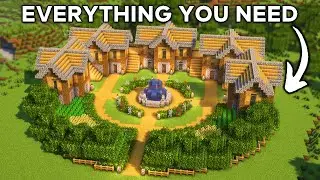 Minecraft: 2-5 Player Survival Base Tutorial🏠
