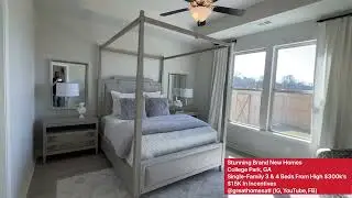 Brand New In College Park. 3 & 4 Bedrooms In The High $300k&rsquo;s. Super location. $15K In Incentives.