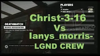 Christ-3-16 Vs lanys_morris- RUN = LGND CREW NOOBS NIK ALS🍼 Habaneroll  / Ing_YT