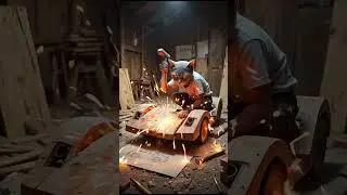 Catong Build Wooden Car #catshorts #catvideos #catstories #catcharacters
