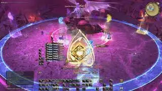 FFXIV: Blue Mage, Ruby Weapon - Cinder Drift (Extreme) Achievement Run, DPS PoV