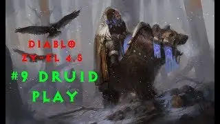 Diablo 2 Zy-El 4.5 прохождение Druid #9 Мега броня с 6 дырками ч.2