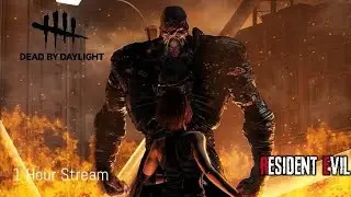 Dead By Daylight (Resident Evil Killer Matches) - 1 Hour Stream