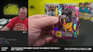January FREE Break - 2025 Bowman University Chrome Football Blaster 5-Box Random 3-Team Break